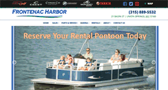 Desktop Screenshot of frontenacharbor.com